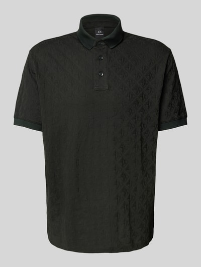 ARMANI EXCHANGE Poloshirt mit Label-Details Oliv 2