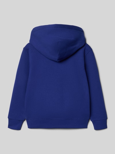 Polo Ralph Lauren Kids Bluza z kapturem o kroju regular fit z nadrukiem z logo Królewski niebieski 3
