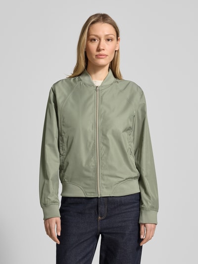 Cars Jeans regular fit jack met opstaande kraag model 'Zaymi' Olijfgroen - 4
