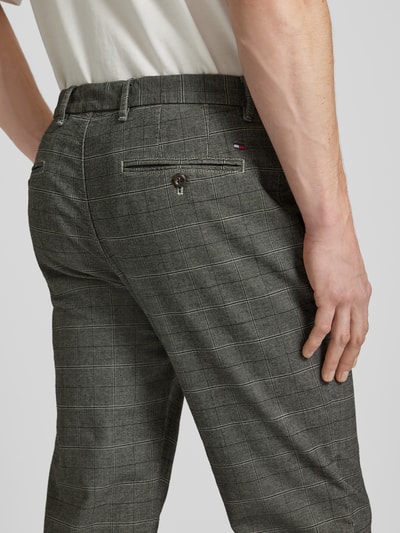 Tommy Hilfiger Stoffen broek met achterzakken, model 'DENTON' Middengrijs - 3