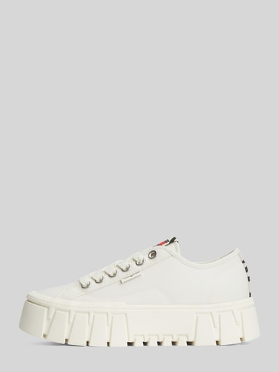 Tommy Jeans Sneaker mit Plateau-Sohle Ecru 2