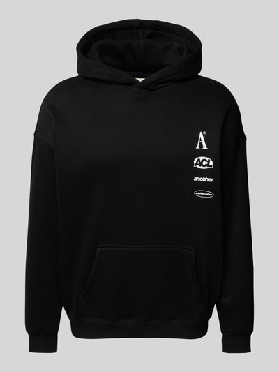 ANOTHER COTTON LAB Oversized Hoodie mit Kapuze Black 2