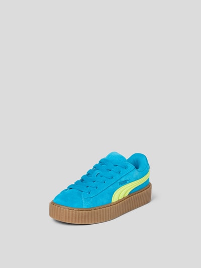 PUMA Sneaker aus echtem Leder Blau 2