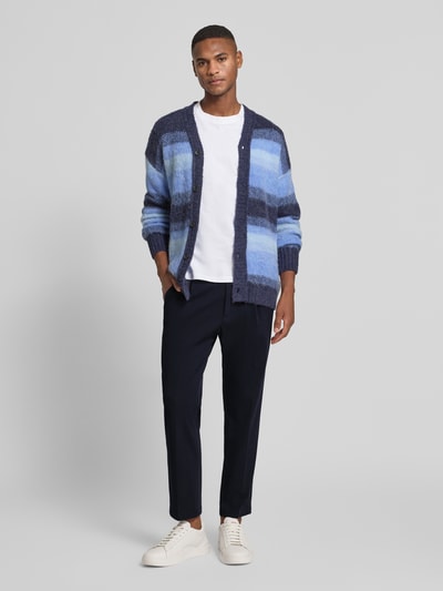 Drykorn Hose mit Eingrifftaschen Modell 'CHASY' Marine 1