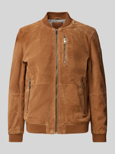 Gipsy Jacke in Leder-Optik Modell 'Palermo' Cognac 2