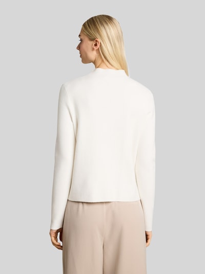 Tom Tailor Denim Pullover mit Mock Neck Offwhite 5