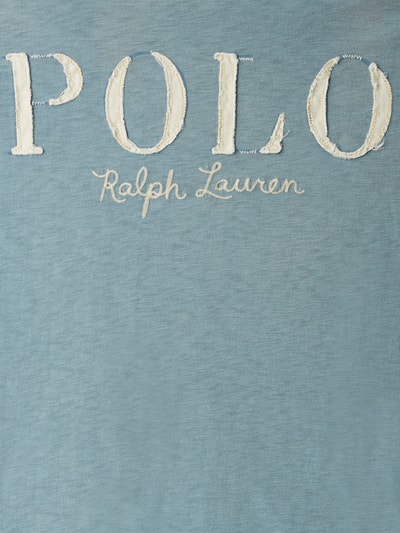 Polo Ralph Lauren T-Shirt mit Logo-Aufnäher Blau 2