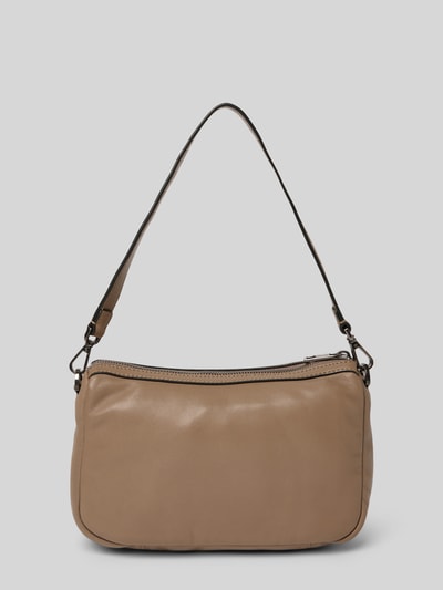 LIEBESKIND BERLIN Umhängetasche aus Leder mit Logo-Detail Modell 'Maia' Taupe 4