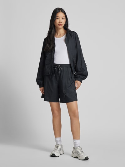esmé studios Relaxed Fit Shorts mit Reißverschlusstasche Modell 'Liane' Black 1