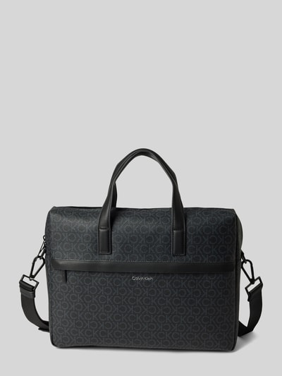 CK Calvin Klein Laptoptasche mit verstellbarem Schulterriemen Black 2