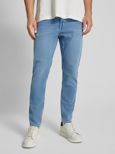 Armedangels Tapered fit jeans in 5-pocketmodel, model 'AARJO TARPA' Lichtblauw - 4