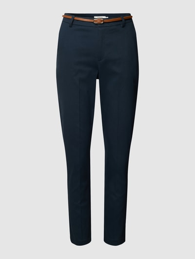 B.Young Stoffen broek met persplooien Marineblauw - 2