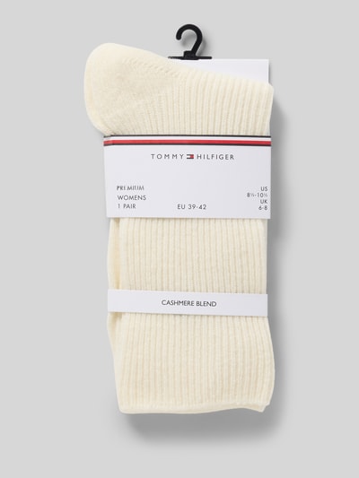 Tommy Hilfiger Sokken met wol en kasjmier Offwhite - 3