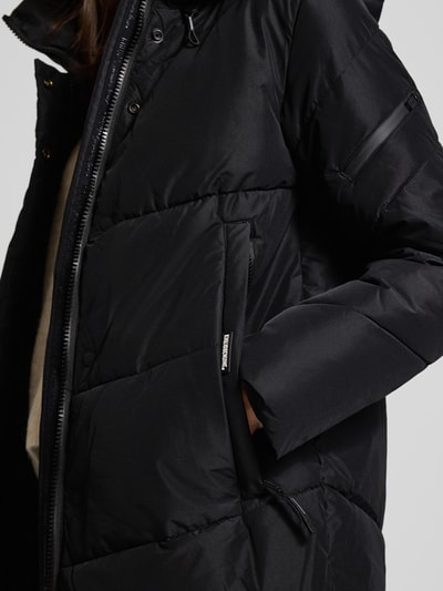khujo Steppmantel mit Kapuze Modell 'JANGE' Black 3
