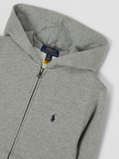 Polo Ralph Lauren Teens Sweatjacke mit Kapuze  Mittelgrau meliert 2