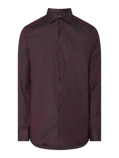 OLYMP Level Five Slim fit zakelijk overhemd met stretch  Bordeaux - 2