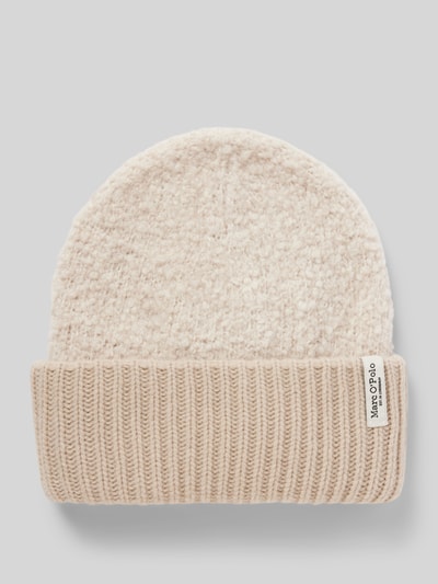 Marc O'Polo Beanie van scheerwol Ecru - 1