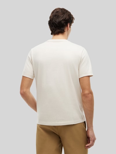 Tommy Hilfiger Regular Fit T-Shirt aus reiner Baumwolle Offwhite 5