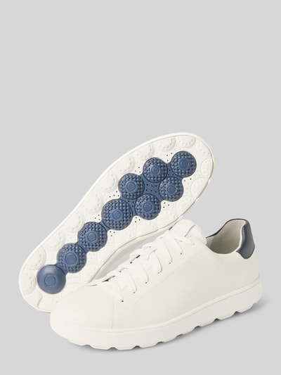 Geox Sneakers met vetersluiting Wit - 4