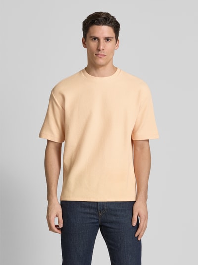 MCNEAL T-Shirt mit Strukturmuster  Apricot 4