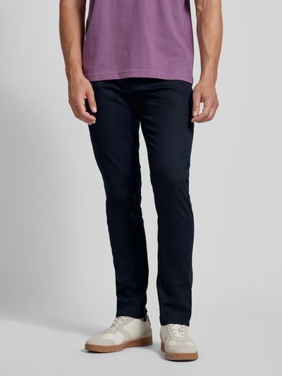 Gant Slim fit chino met steekzakken opzij Marineblauw - 4