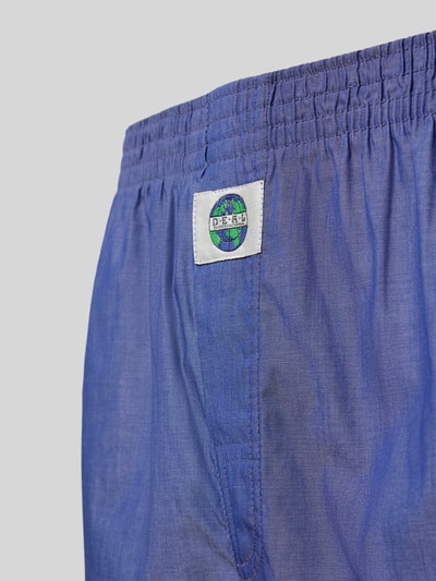 Deal Boxershorts mit Label-Patch und elastischem Bund Jeansblau 2
