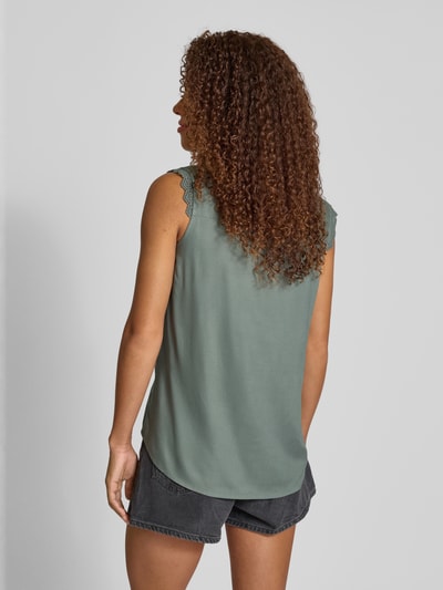 Only Regular Fit Blusentop aus reiner Viskose Modell 'KIMMI' Schilf 5