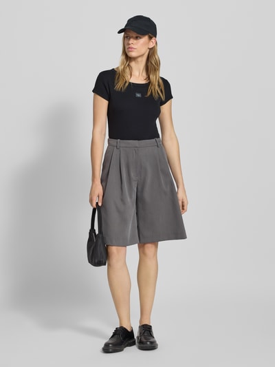 Calvin Klein Jeans T-Shirt mit Label-Badge Black 1