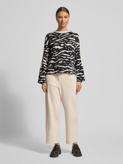 Marc Cain Pullover met kapmouwen Zand - 1