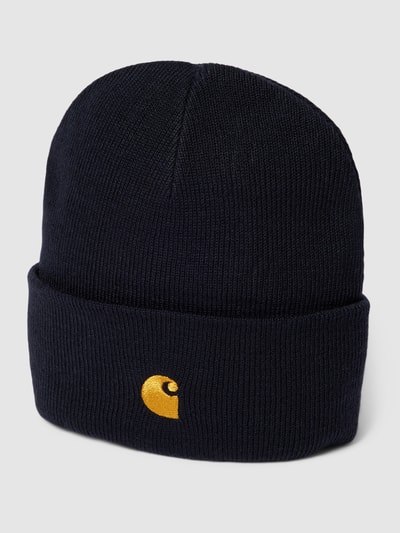 Carhartt Work In Progress Visor Cap in Metallic-Optik  Marineblau 1