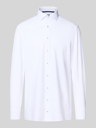 OLYMP Modern Fit Business-Hemd mit Kentkragen Modell 'Global' Weiss 2