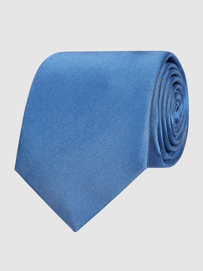 Willen Stropdas van zijde (7 cm) Blauw - 1