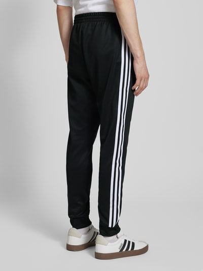 adidas Originals Regular fit trainingsbroek met labelstitching Zwart - 5