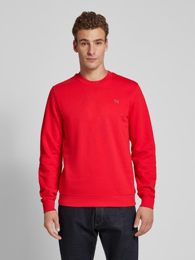 s.Oliver RED LABEL Sweatshirt met ronde hals Rood - 4