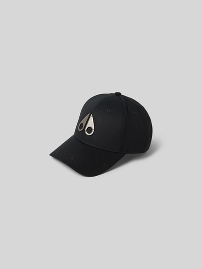 Moose Knuckles Basecap mit Label-Detail Black 1