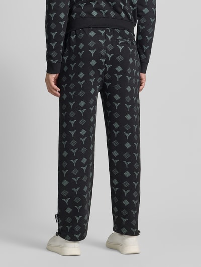 CARLO COLUCCI Sweatpants mit elastischem Bund Black 5
