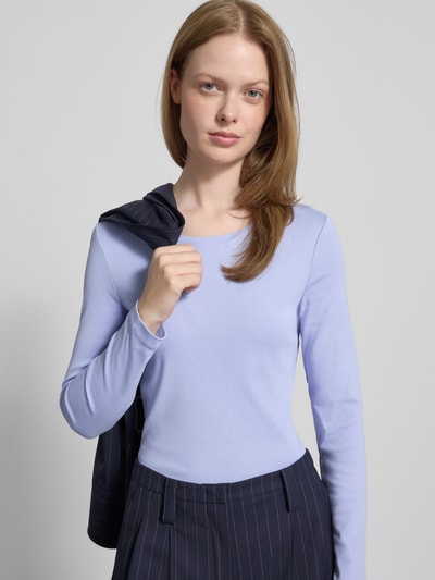 Christian Berg Woman Longsleeve mit Rundhalsausschnitt Lavender 3