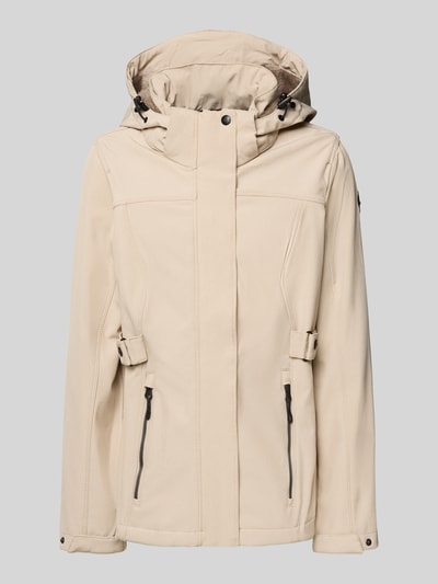 G.I.G.A. DX Jacke mit Kapuze Beige Melange 2