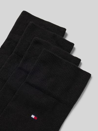 Tommy Hilfiger Kousen van katoenmix in een set van 4 paar Zwart - 2