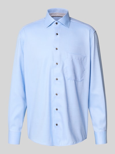 ETERNA Comfort Fit Business-Hemd mit Kentkragen Bleu 2
