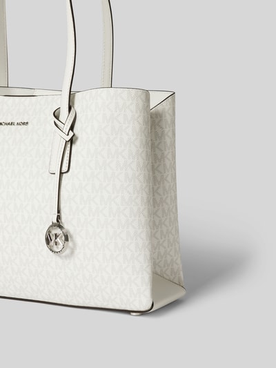 MICHAEL Michael Kors Shopper mit Label-Applikation Modell 'RUTHIE' Weiss 3