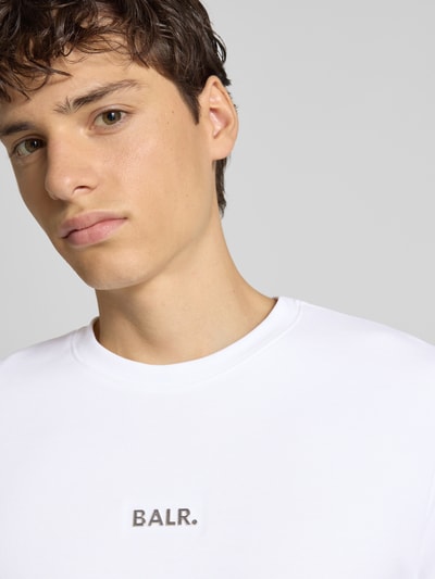 Balr. Regular Fit T-Shirt aus Baumwoll-Mix Weiss 3