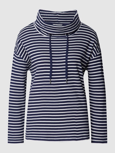 Tom Tailor Sweatshirt mit Streifenmuster Marine 2