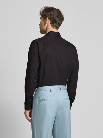 SEIDENSTICKER REGULAR FIT Regular Fit Business-Hemd mit Knopfleiste Black 5