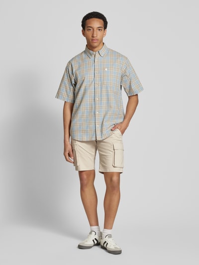 Only & Sons Regular Fit Bermudas aus Baumwoll-Mix Modell 'CAM STAGE' Beige 1