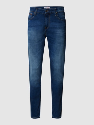 Tommy Jeans Jeansy o kroju relaxed straight fit z dodatkiem streczu model ‘Ryan’ Jeansowy niebieski 2