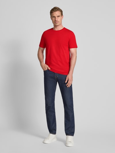 Christian Berg Men T-Shirt mit Rundhalsausschnitt Dunkelrot 1