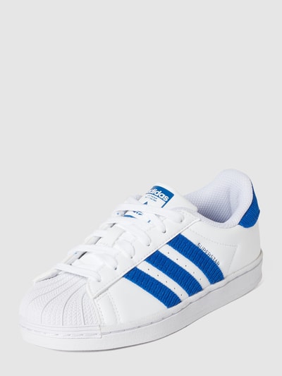 adidas Originals Sneaker mit Label-Applikation Modell 'SUPERSTAR C' Weiss 1