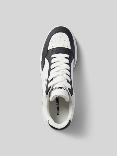 Dsquared2 Sneaker aus echtem Leder Weiss 4