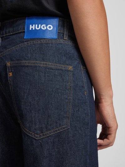 Hugo Blue Jeans mit Eingrifftaschen Modell 'Jonah' Dunkelblau 3